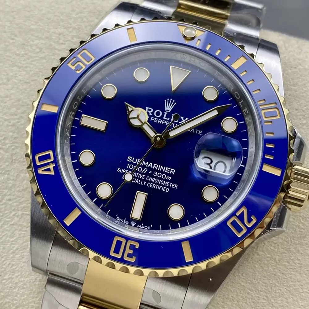 롤렉스 신형 서브마리너 청판 콤비 41mm 126613LB