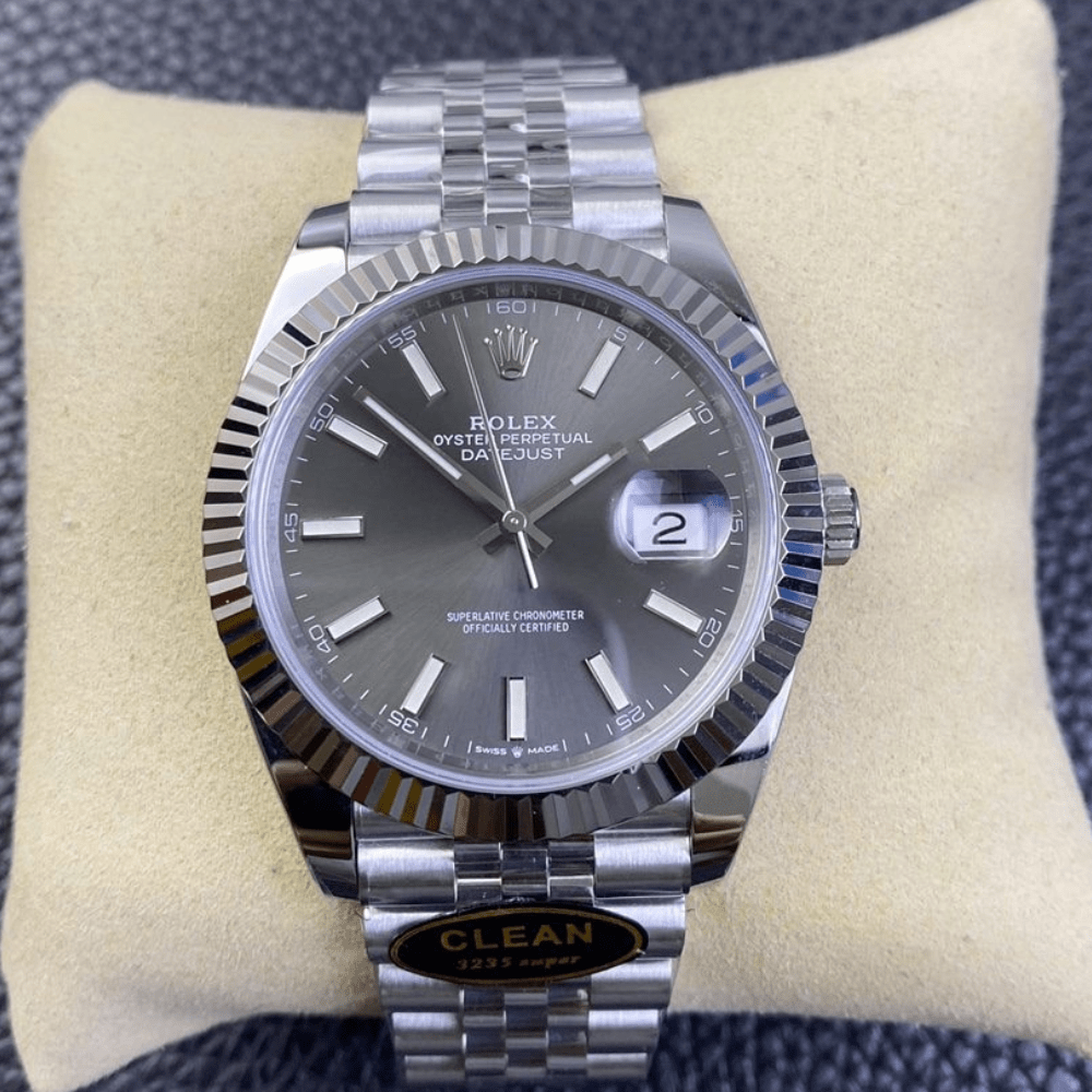 롤렉스 데이저스트 다크로듐 다이얼 바인덱스  쥬빌레 41mm 126334