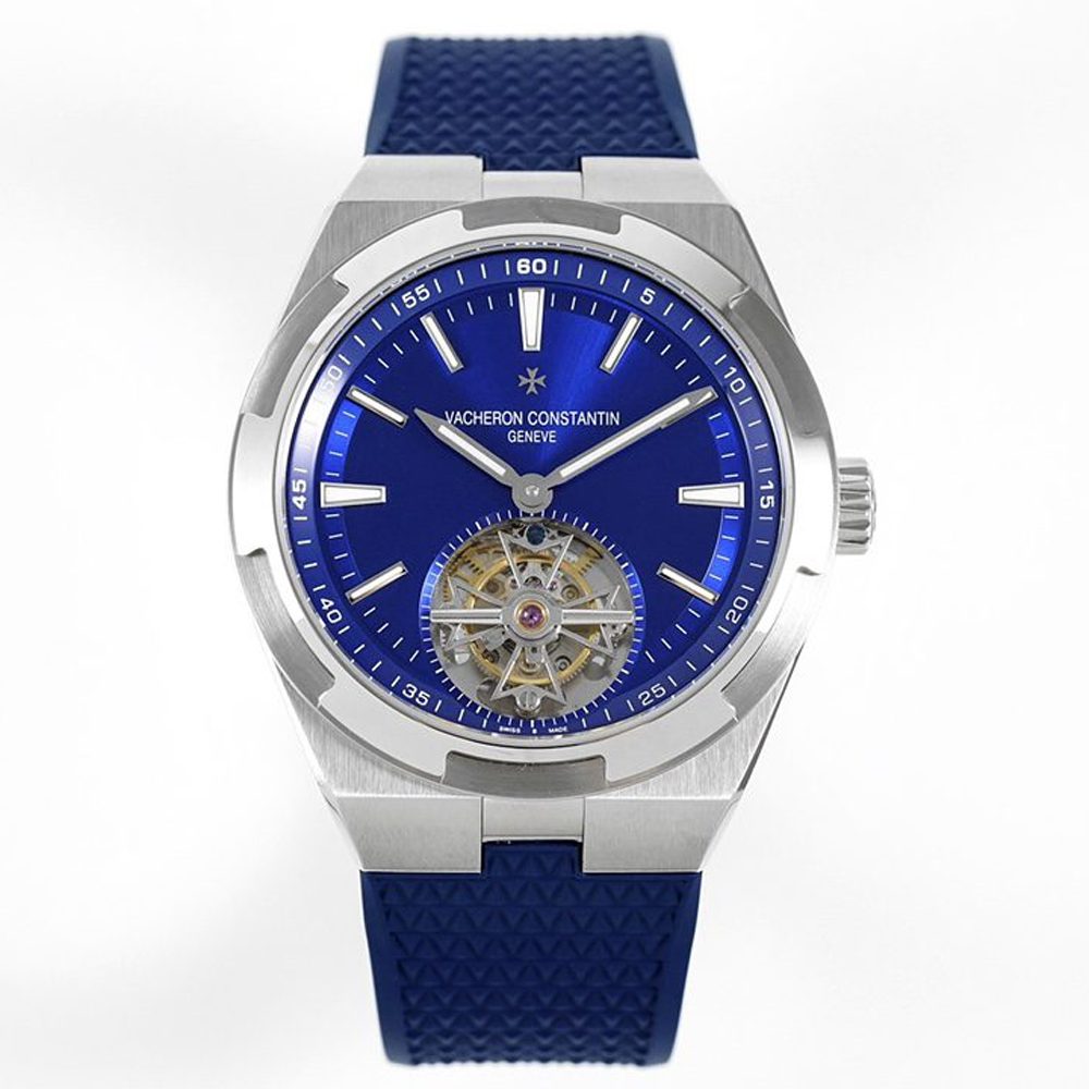 바쉐론 콘스탄틴 오버시즈 투르비옹 스틸 블루 다이얼 42.5mm 6000V/110A-B544