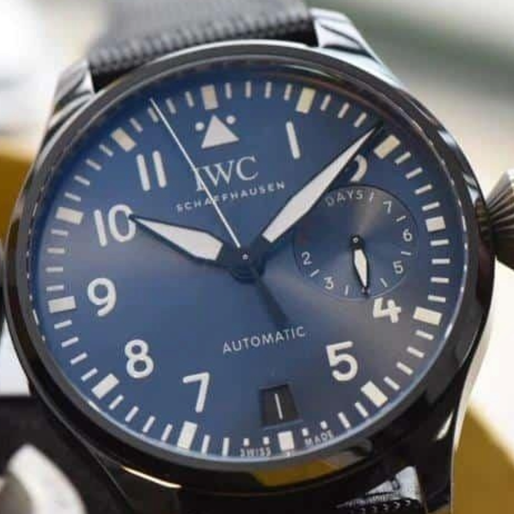 IWC 빅 파일럿 오토매틱 블루 다이얼 46mm IW502003