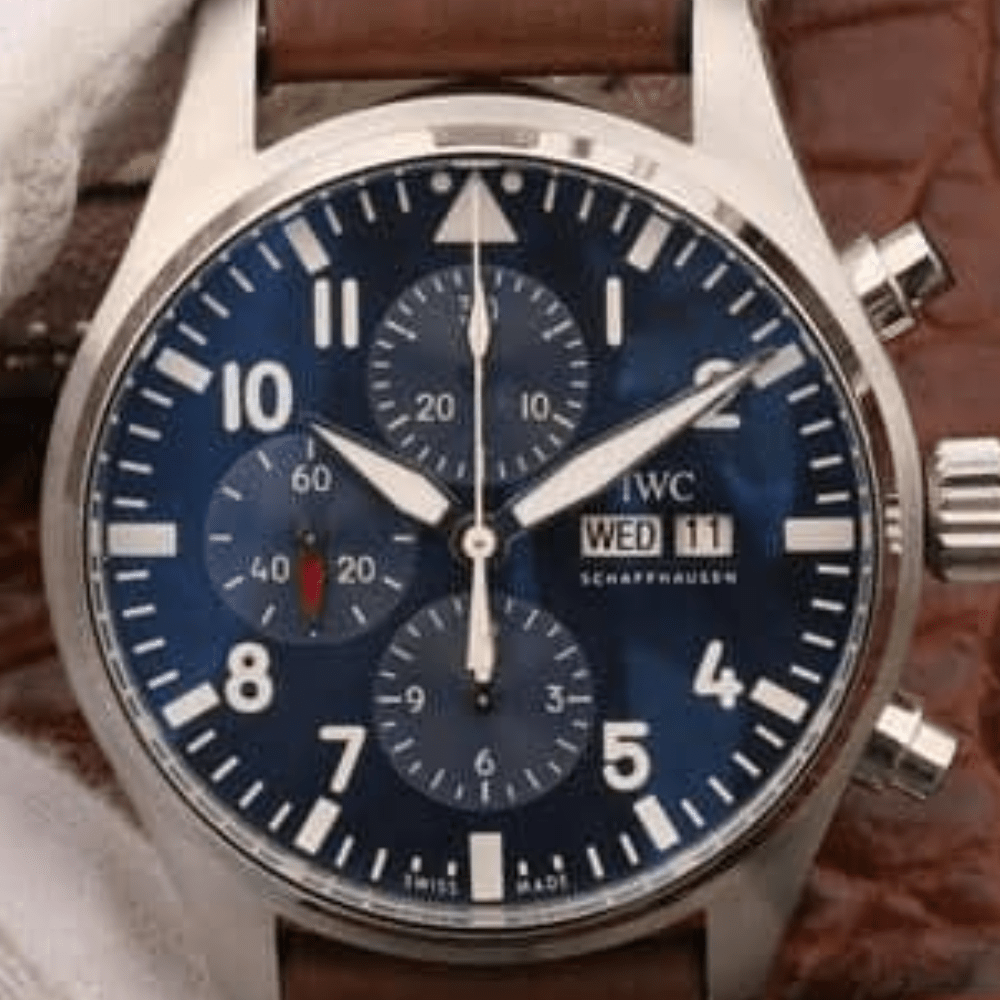 IWC 파일럿 크로노그래프 오리지널 오픈 몰드 플라이트 미터 얼티밋 에디션 43mm IW377714