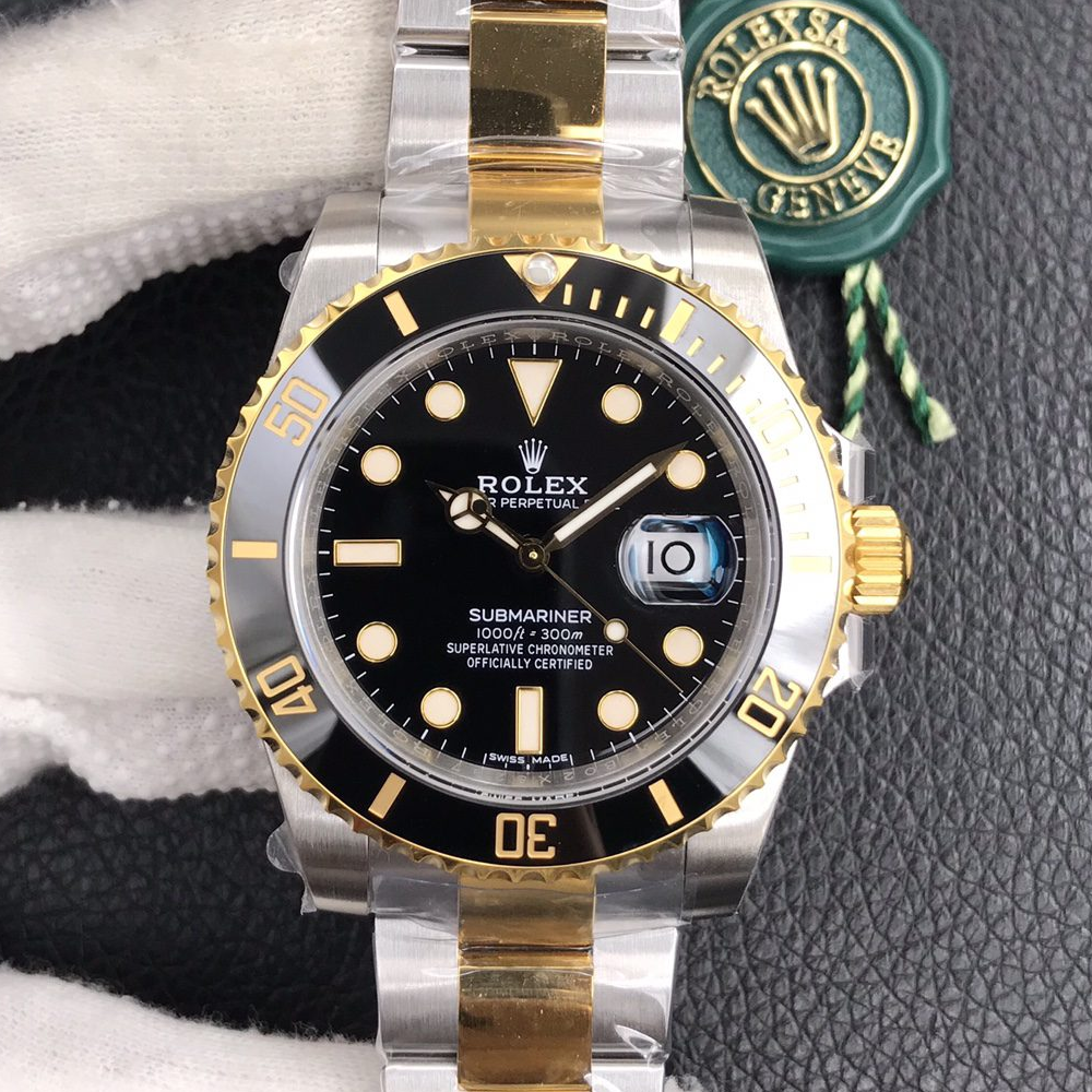 롤렉스 서브마리너 검판 콤비 40mm 116613 LN