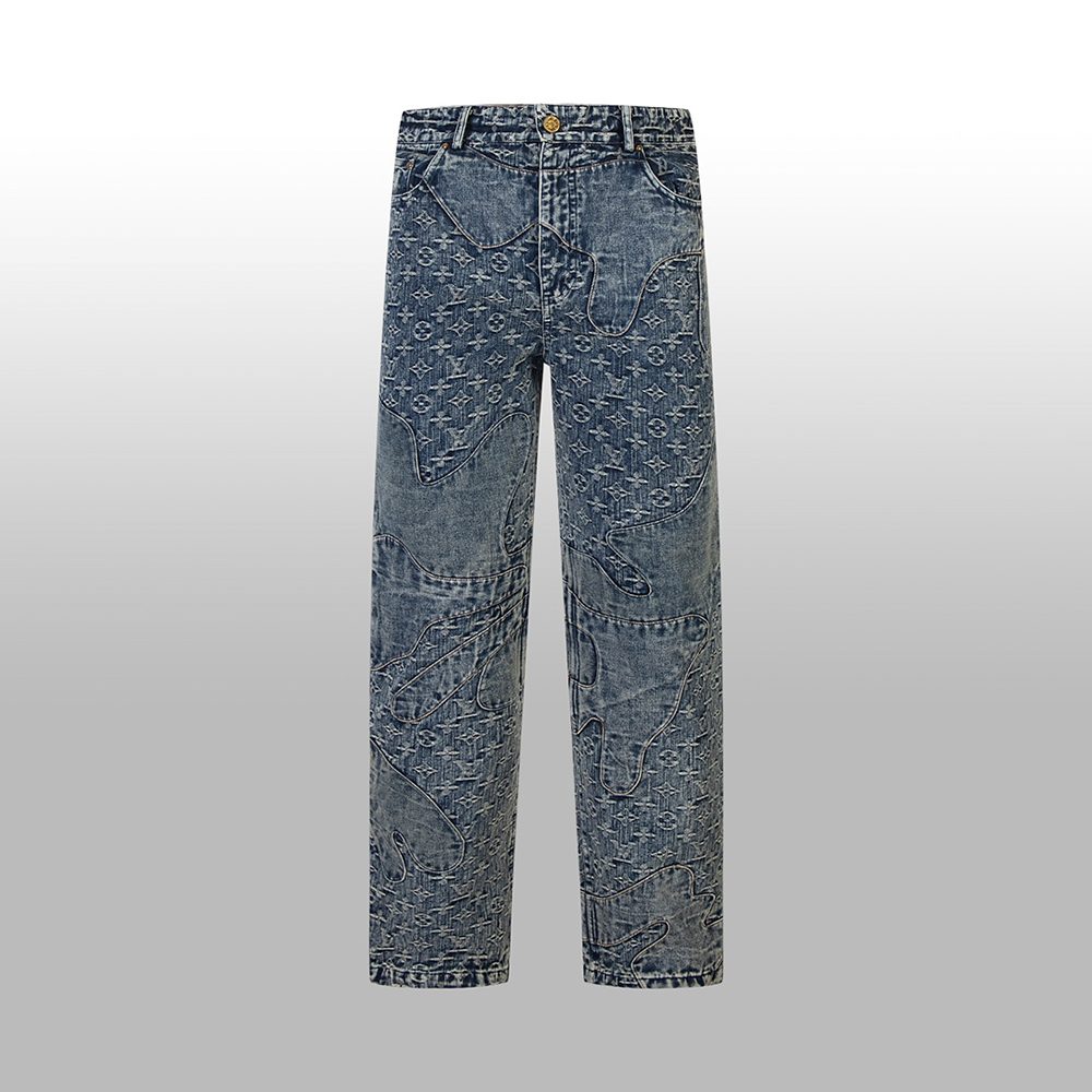 루이비통 모노그램 워크웨어 데님 팬츠