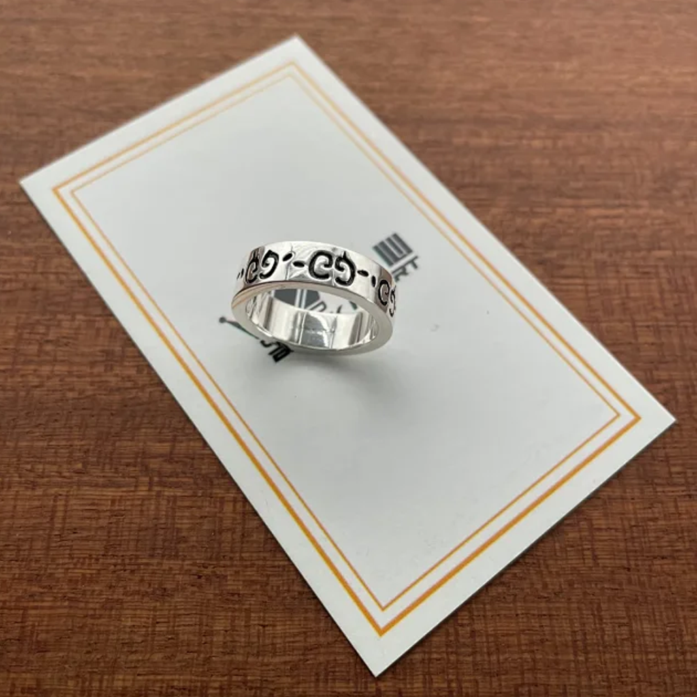 크롬하츠 십자가 팬던트 못 반지