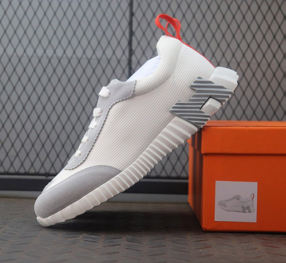 에르메스 바운싱 스니커즈 그레이 포인트