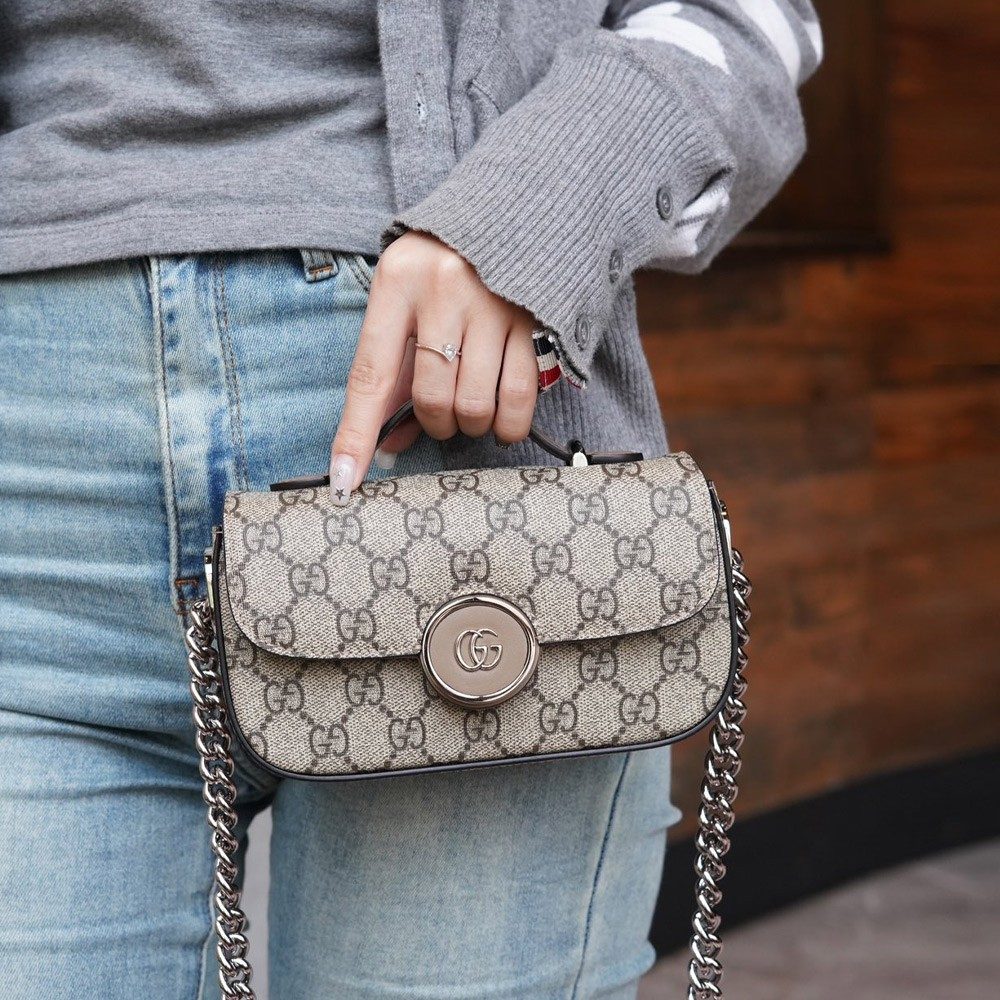 구찌 쁘띠 GG 수퍼 미니백 760194