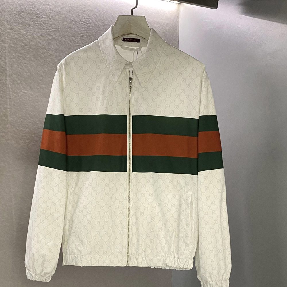 구찌 24SS 1921 자카드 코치 자켓