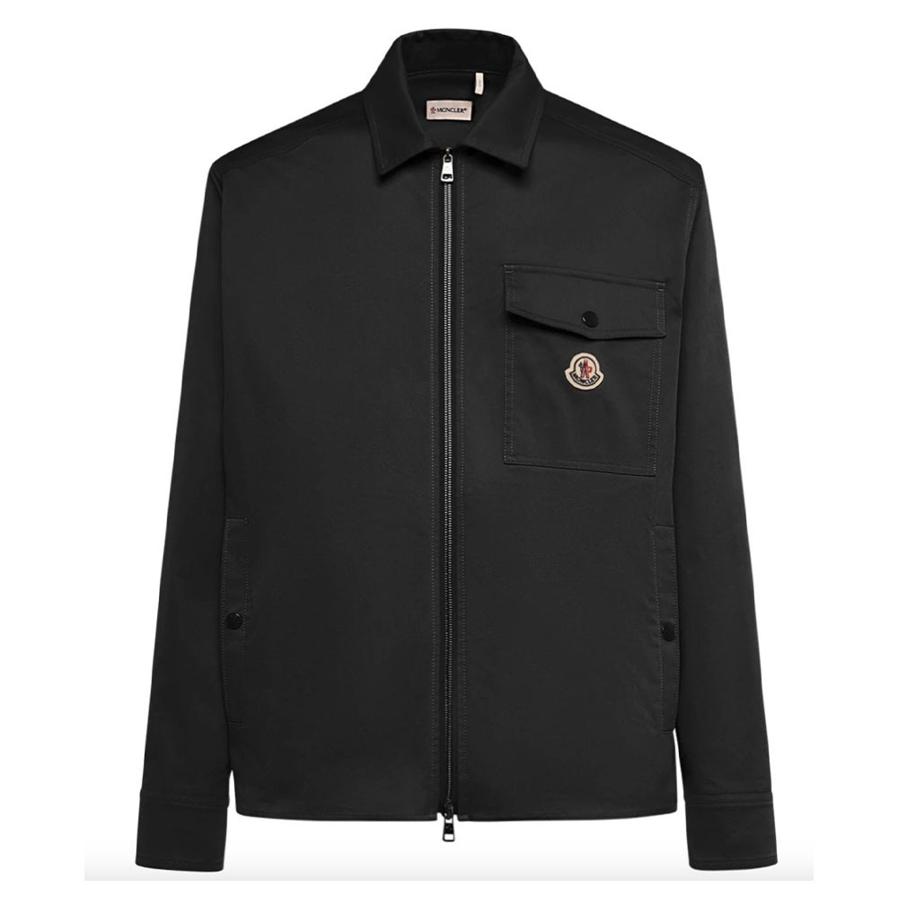몽클레어 개버딘 집업 셔츠 자켓 2F00002 57448 248