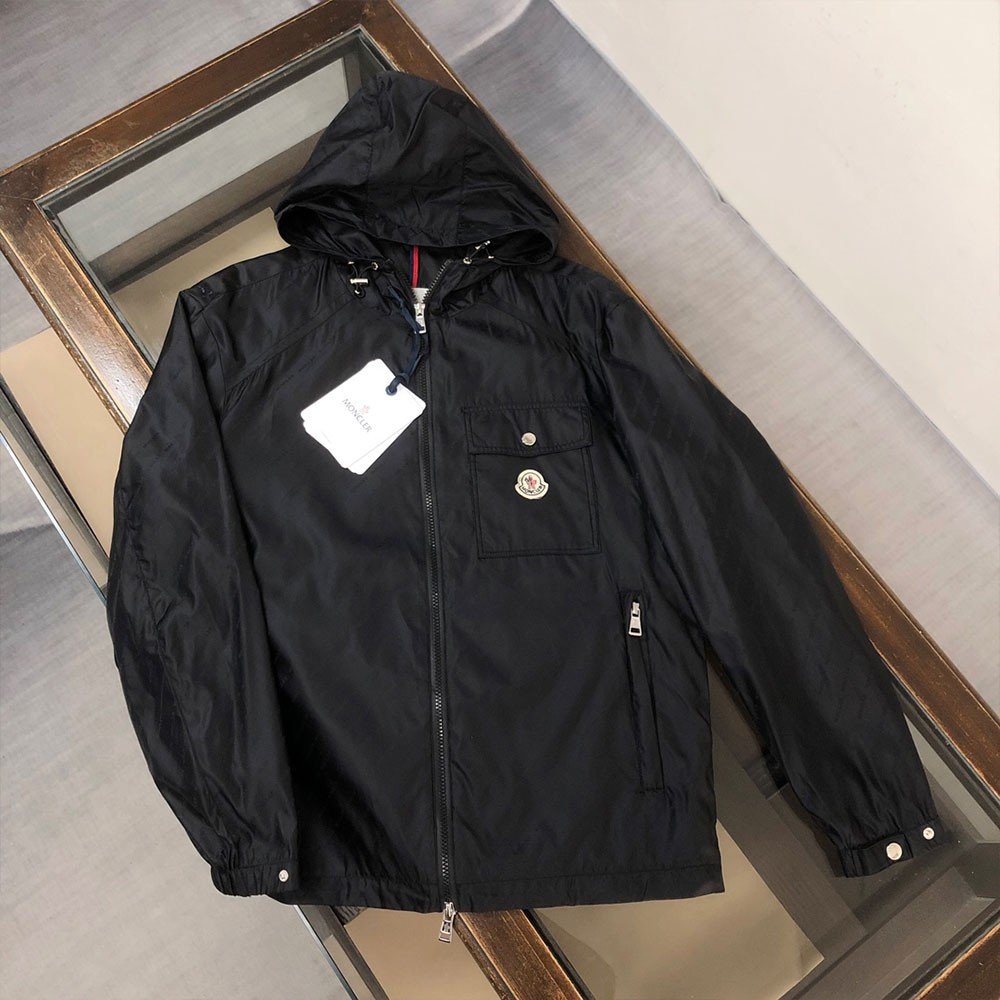 몽클레어 사마카르 후드 자켓 블랙