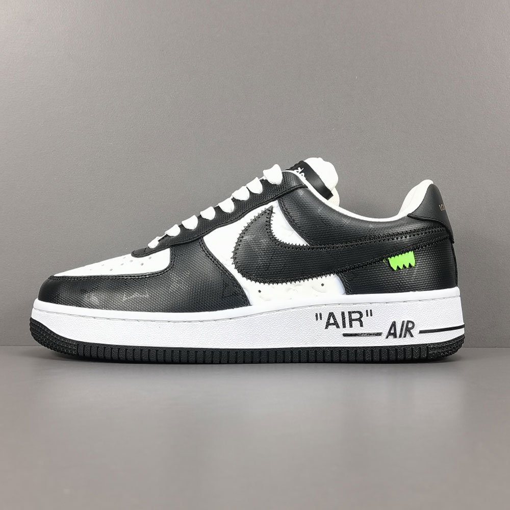 루이비통 X 에어포스 1 로우 블랙 화이트