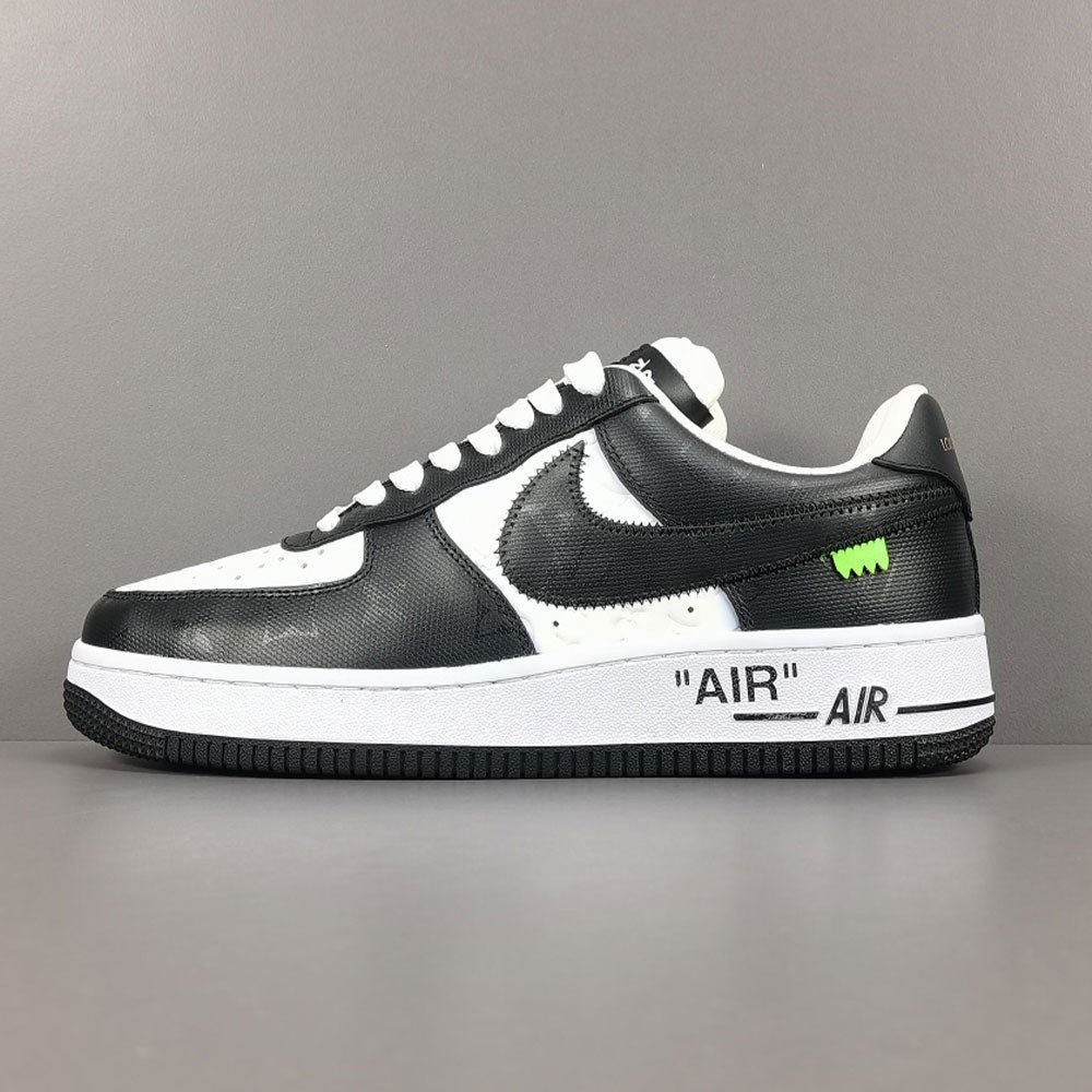 루이비통 X 에어포스 1 로우 블랙 화이트