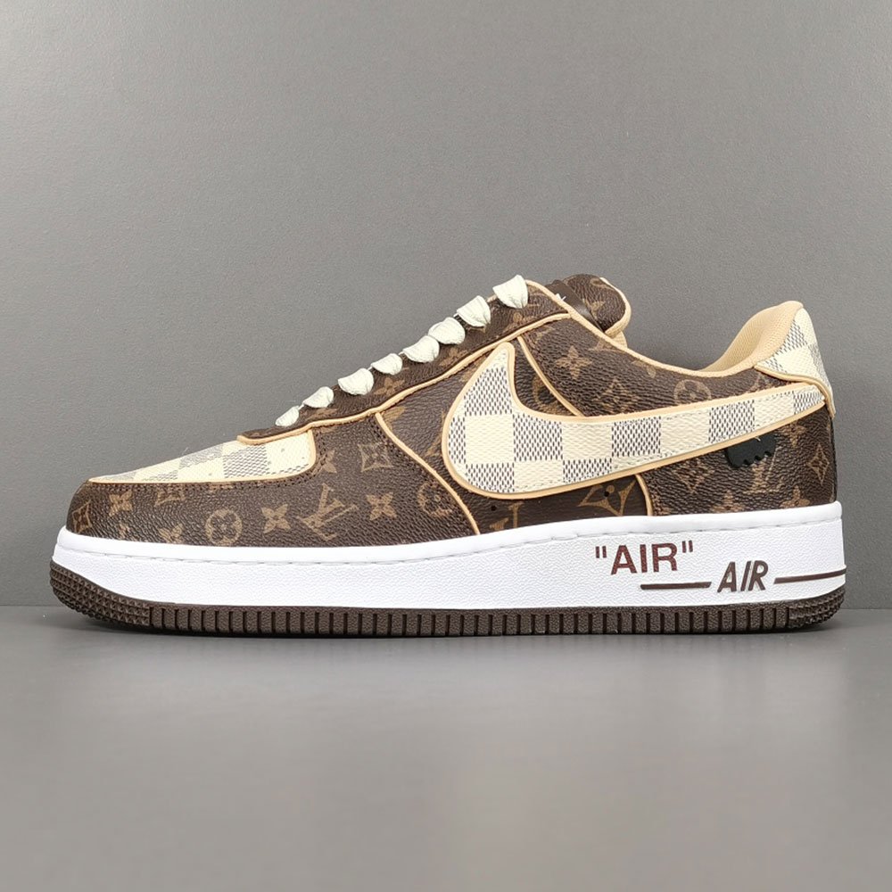 나이키 x 루이비통 에어 포스 1 로우 모노그램