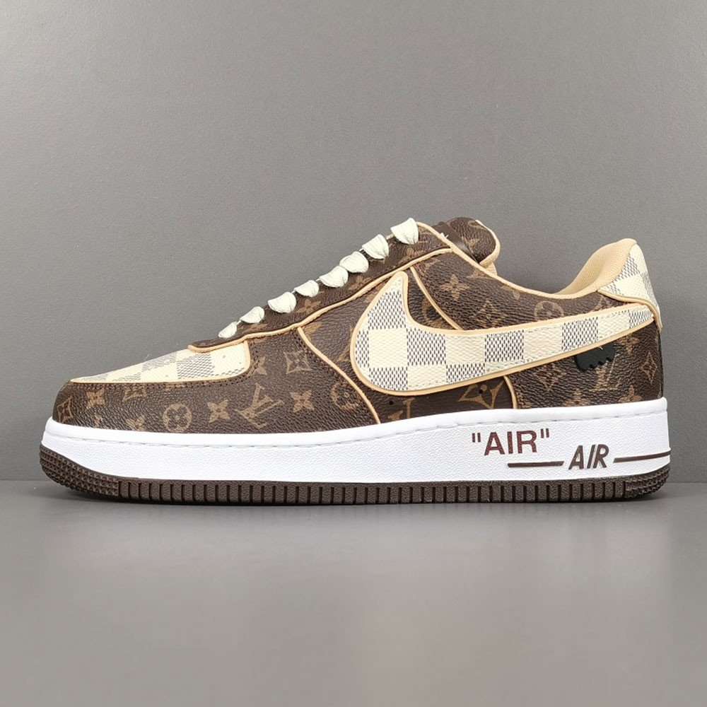나이키 x 루이비통 에어 포스 1 로우 모노그램