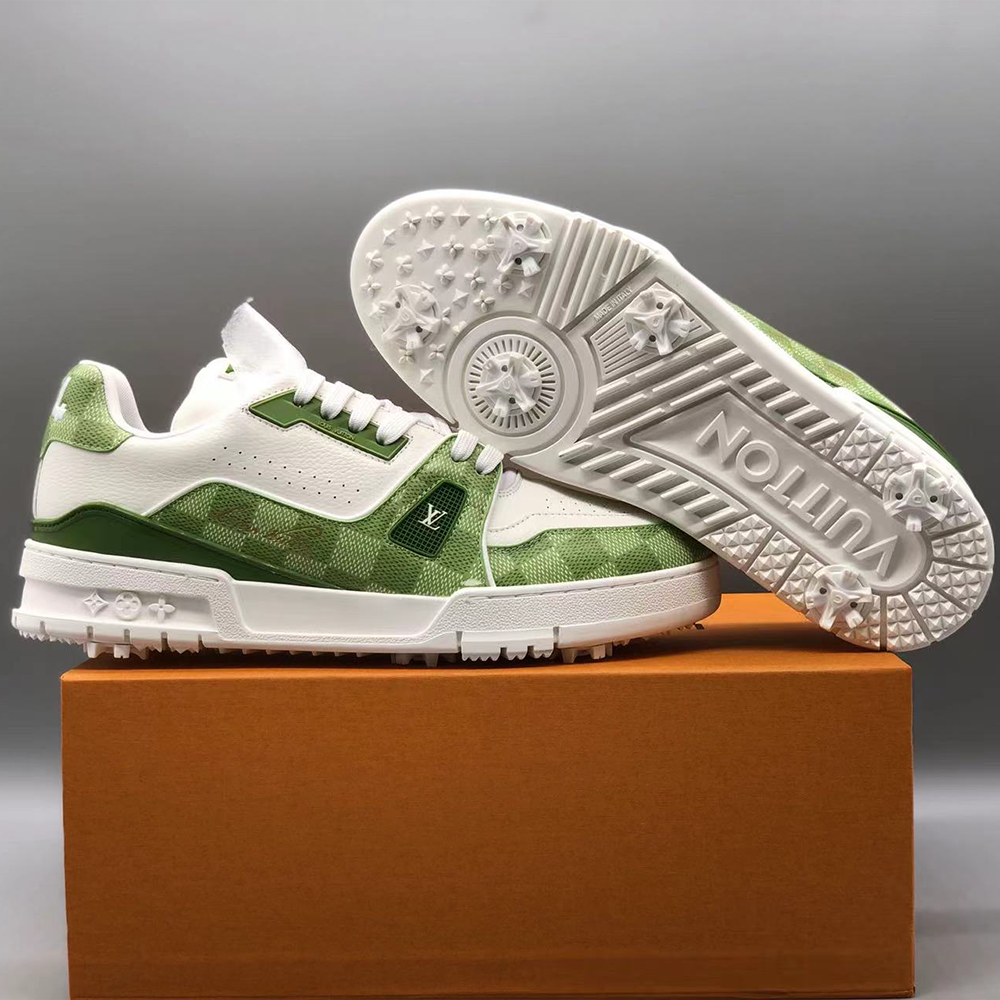 루이비통 LV 트레이너 스니커즈 다미에 그린