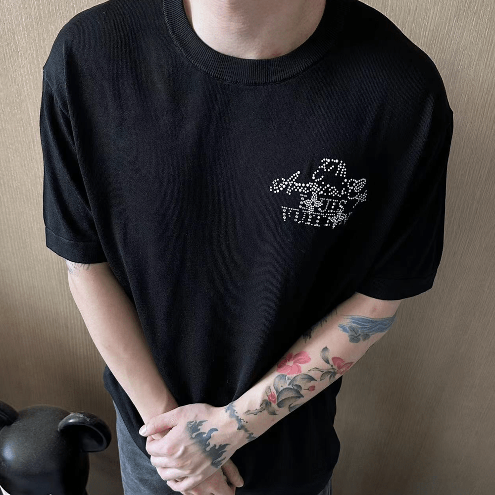 루이비통 플래그 니트 반팔