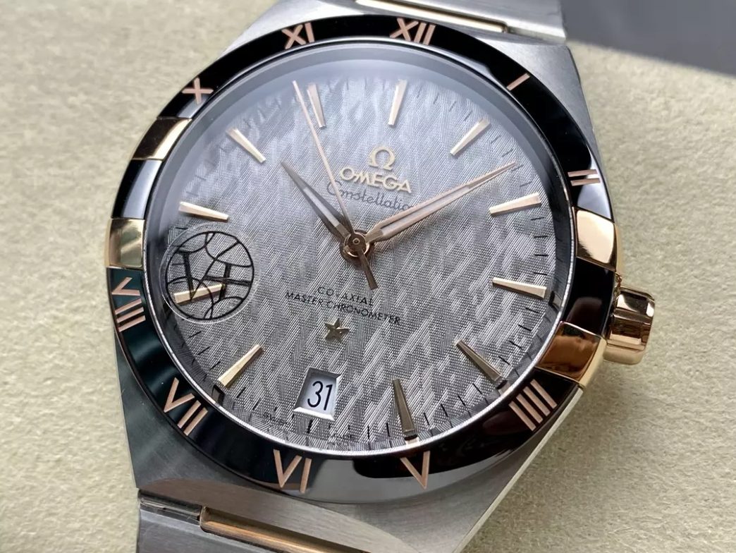 오메가 컨스텔레이션 41mm 트윌 다이얼, SS 브레이슬릿