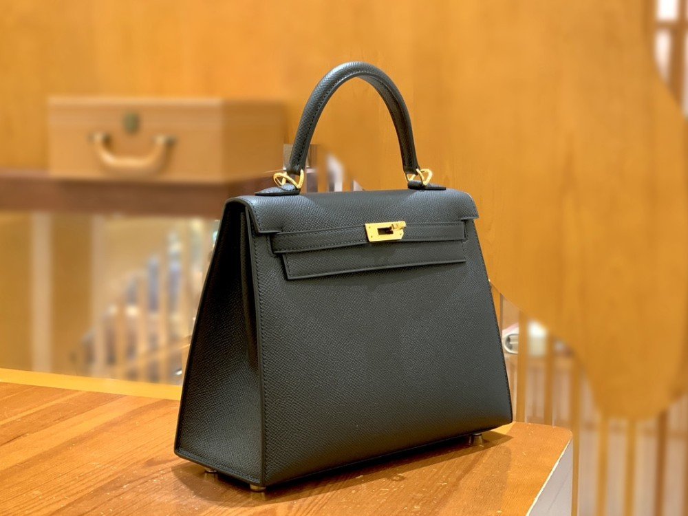 올수공 에르메스 켈리 25 엡송 블랙 골드 버클