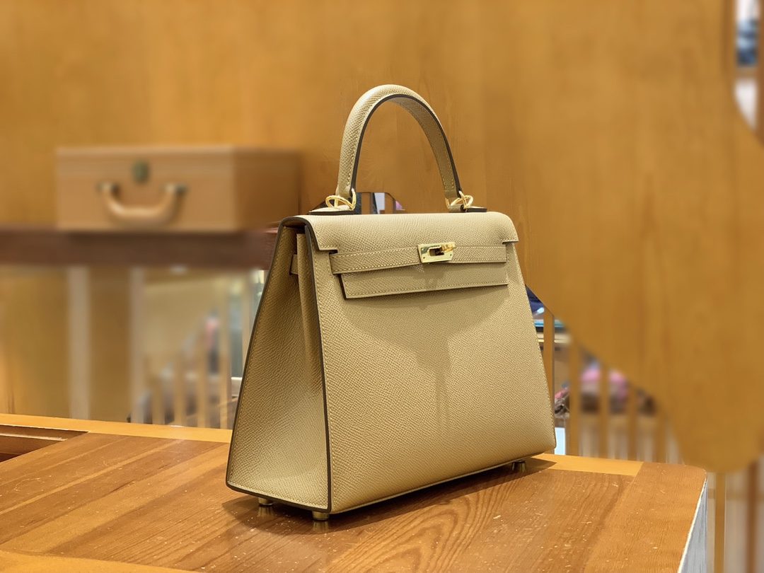 올수공 에르메스 켈리 25 엡송 비스킷 브라운 골드 버클