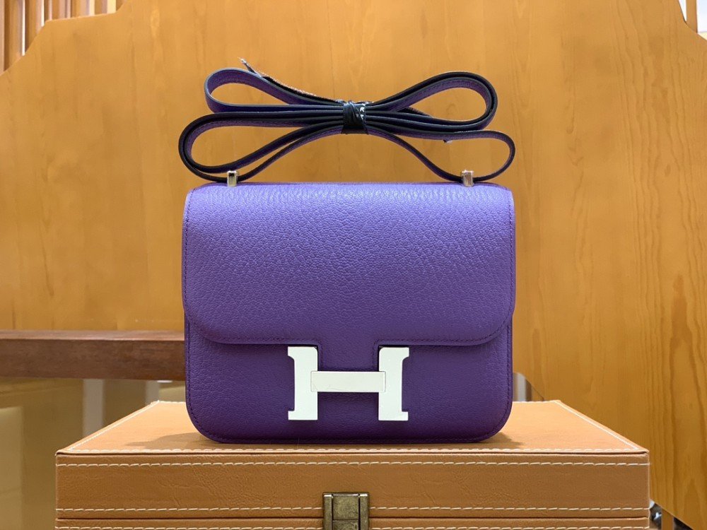 올수공 에르메스 콘스탄스 18 퍼플 앱송 팔라듐 버클