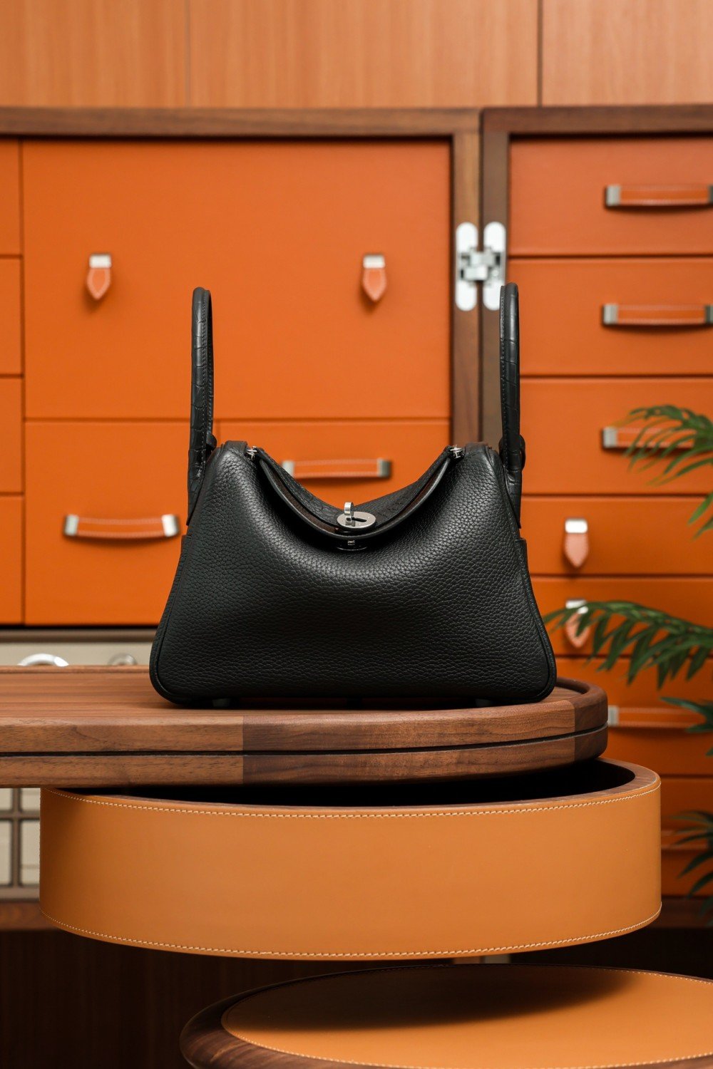 올수공 에르메스 린디 26 백 블랙 팔라듐 하드웨어