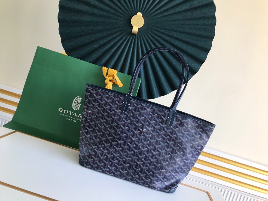 고야드 생루이 토트백 네이비