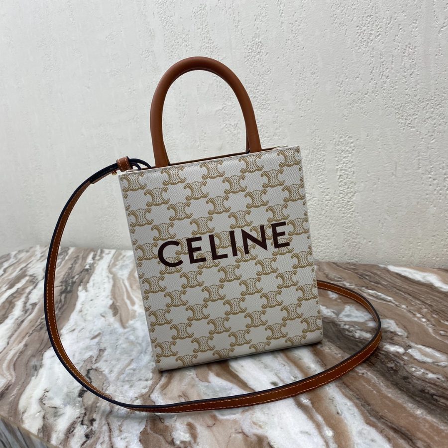 셀린느 CELINE MINI TOTE CABAS TRIOMPHE 미니 토트 백 숄더 백 194372