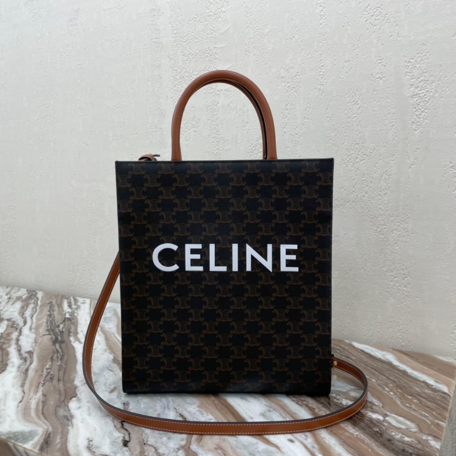 셀린느 CELINE TOTE CABAS TRIOMPHE 스몰 토트 백 크로스 백 191542