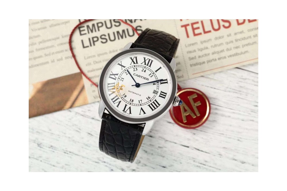 [premium] CARTIER 까르띠에 롱드 솔로 42mm 오토매틱 워치 W6701010