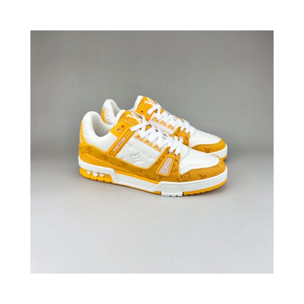 루이비통 트레이너 남녀공용 신발 운동화 스니커즈