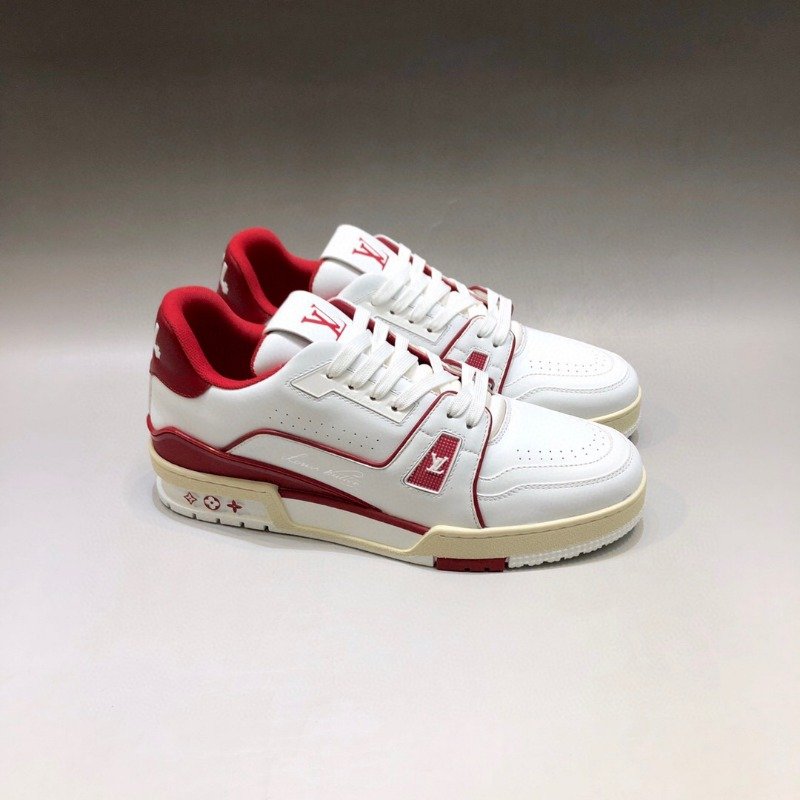 루이비통 트레이너 남녀공용 신발 운동화 스니커즈