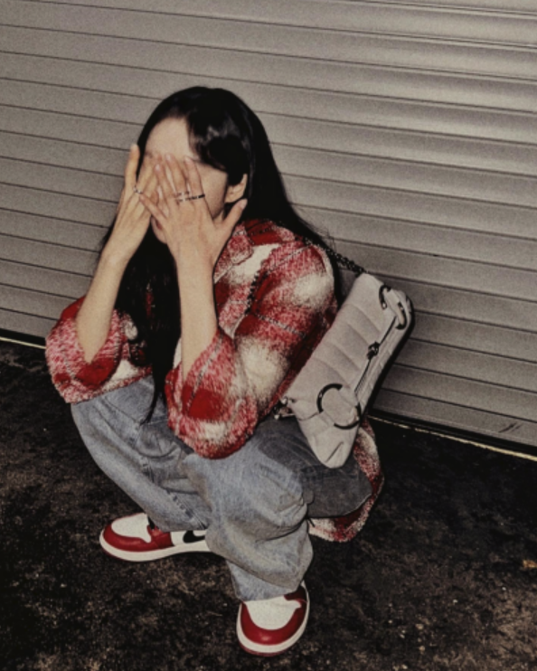 [이청아 PICK] 구찌 홀스빗 체인 미디엄 숄더백 화이트