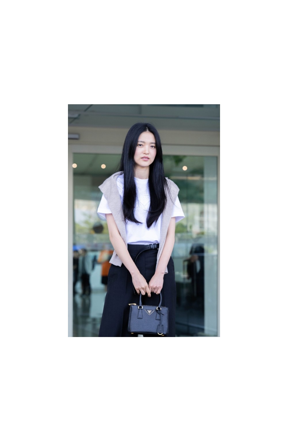 [김태리 PICK] 프라다 갤러리아 사피아노 가죽 미니백