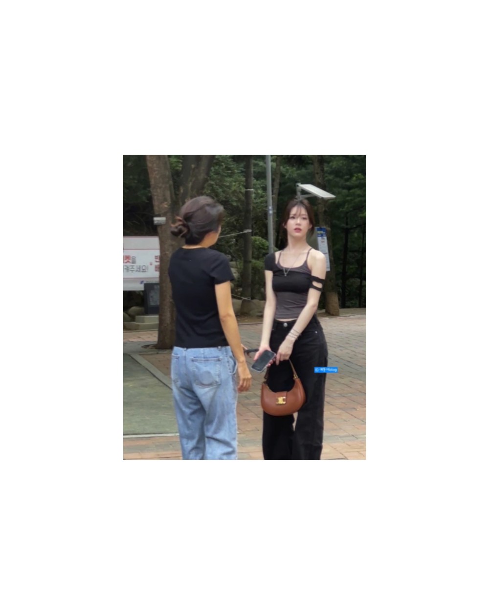 [고윤정 PICK] 셀린느 미디엄 아바 트리옹프백