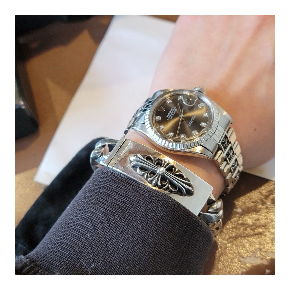 Chrome Hearts 크롬하츠 플로럴 클래식 체인 팔찌