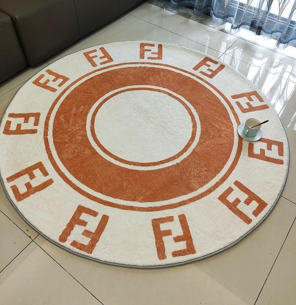 캐시미어 원형 카펫 러그