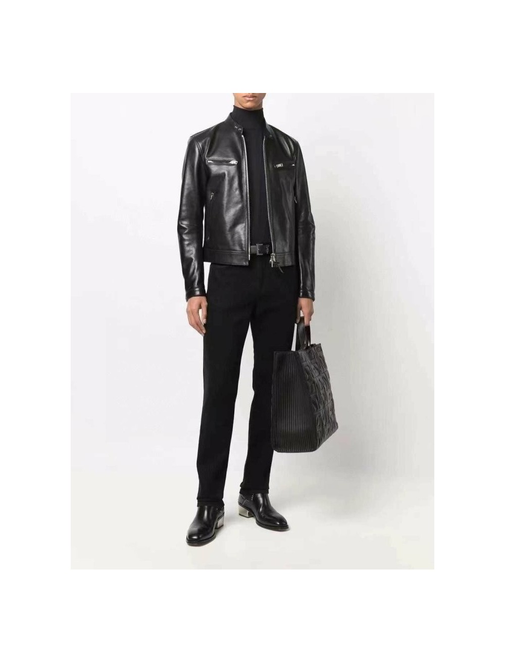 톰포드 램스킨 가죽 자켓