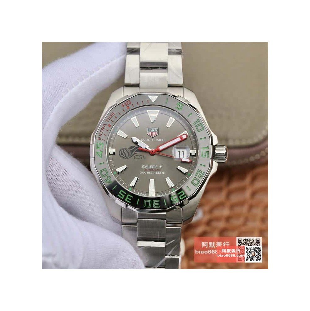 태그호이어 섭머저블 300M 프리미어 리그 스페셜 에디션 세라믹 베젤 43mm WAY201D.BA0927