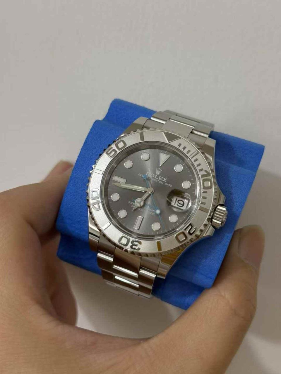 [커스텀 제작] 롤렉스 요트마스터 그레이 다이얼 40mm 126622