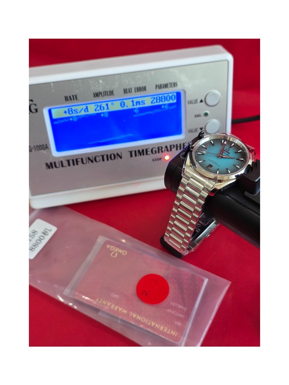 [더빠른배송] VS 아쿠아테라 38mm 터콰이즈 블루 QC완료